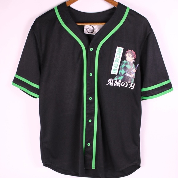 Demon Slayer Anime Baseball Jersey– Size M - Picture 1 of 8